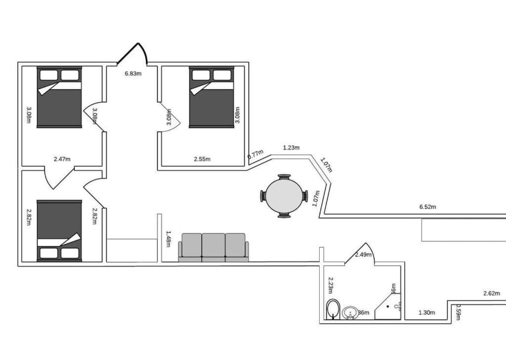 Spacious 3 Bedroom Manor Flat Next To Tivoli København Eksteriør billede